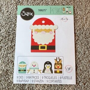 Sizzix Character Tags Thinlits Die Set